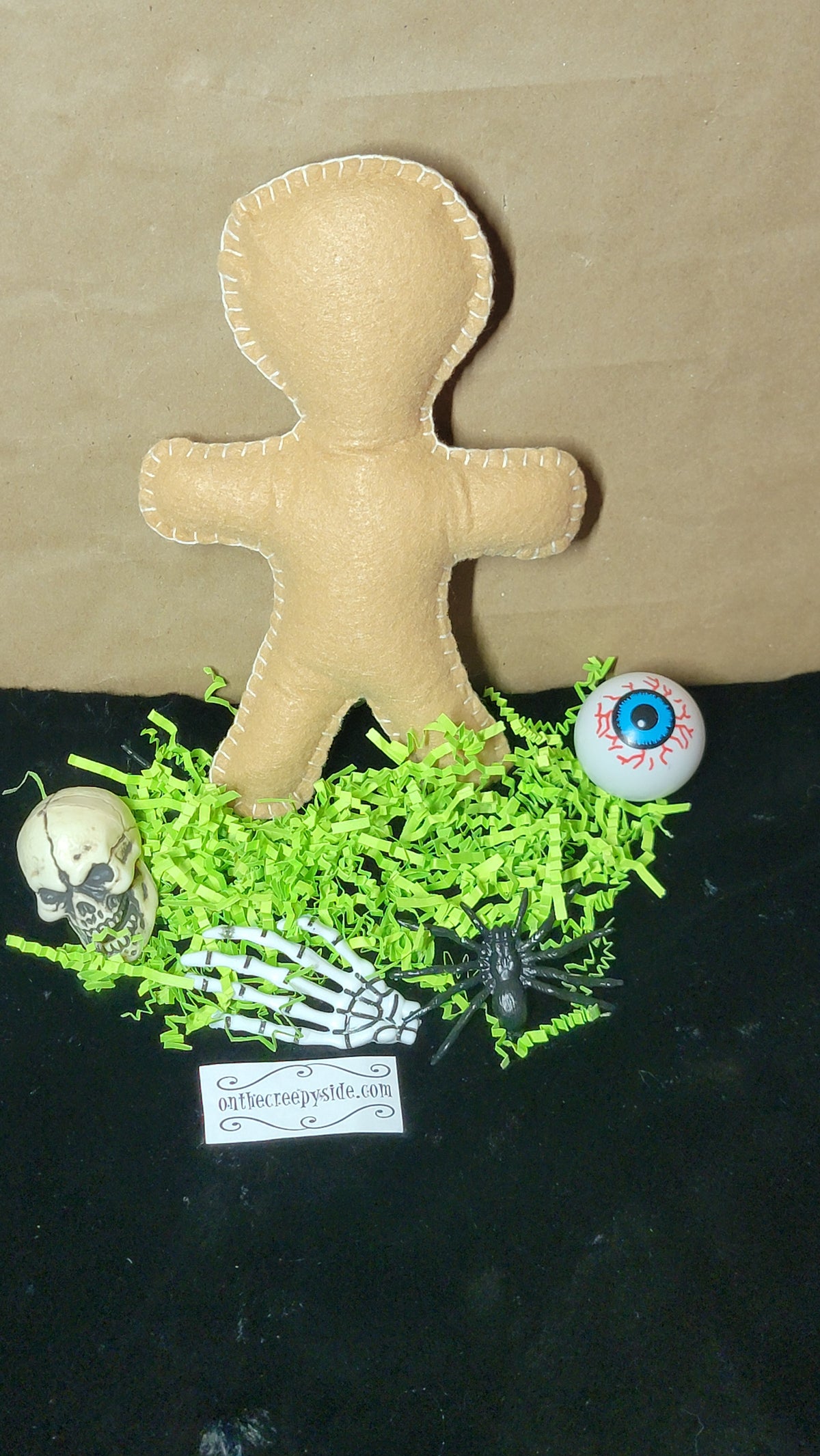 Desert Sand Iron Maiden Eddie Music Mascot Stitchling – On the Creepy Side – Ready to Ship