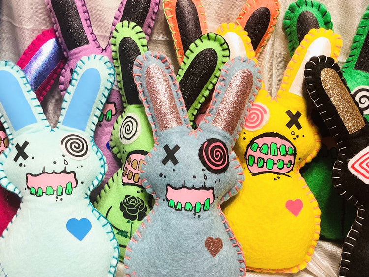 Easter Bunnies On the creepy side