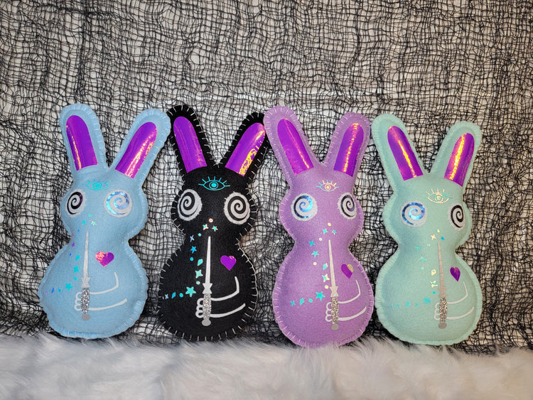 Magic bunny pixies with 3rd eye