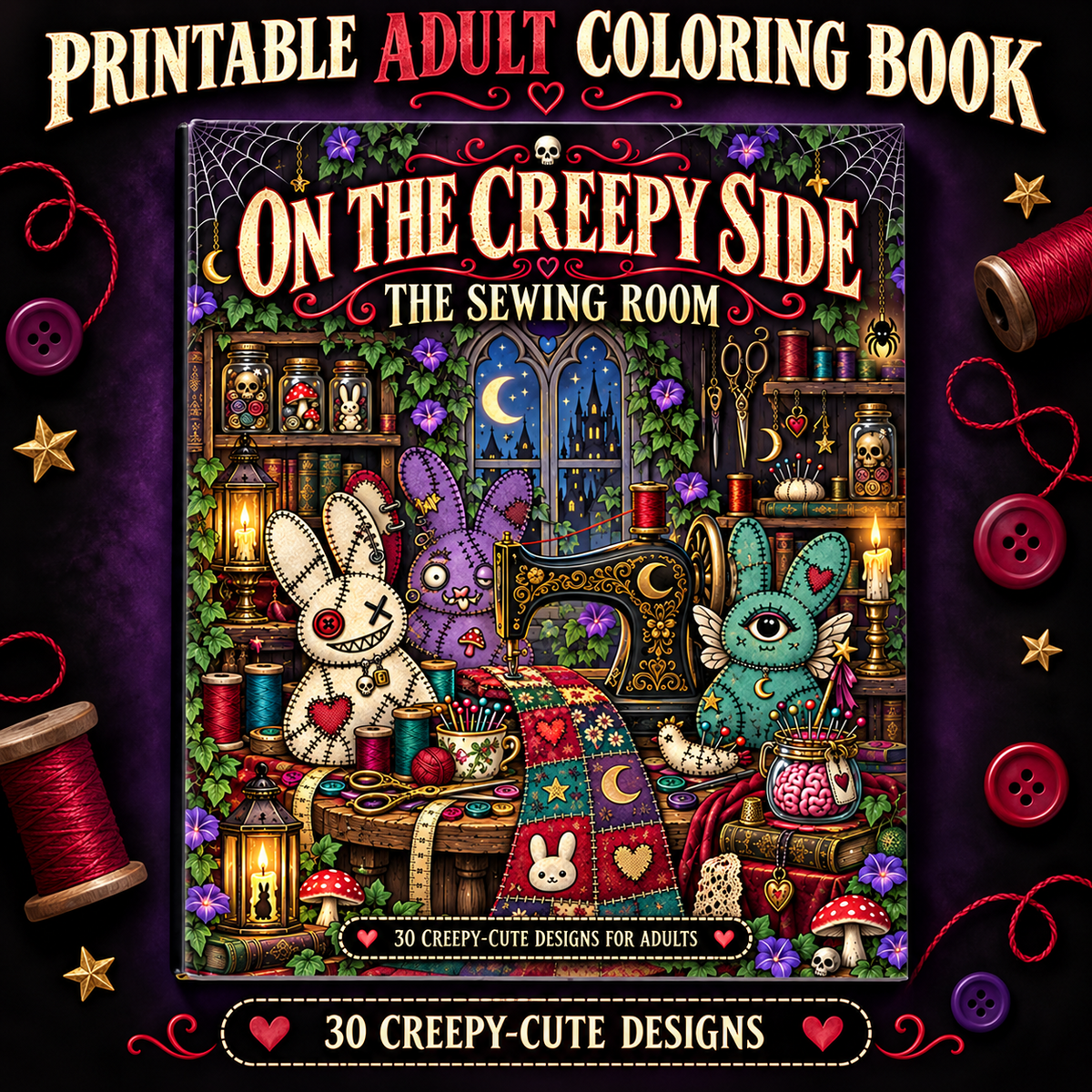 Printable Adult Coloring Book PDF