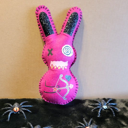 Fusha Pink Cupid Zombie Bunny Pixie - Made to order