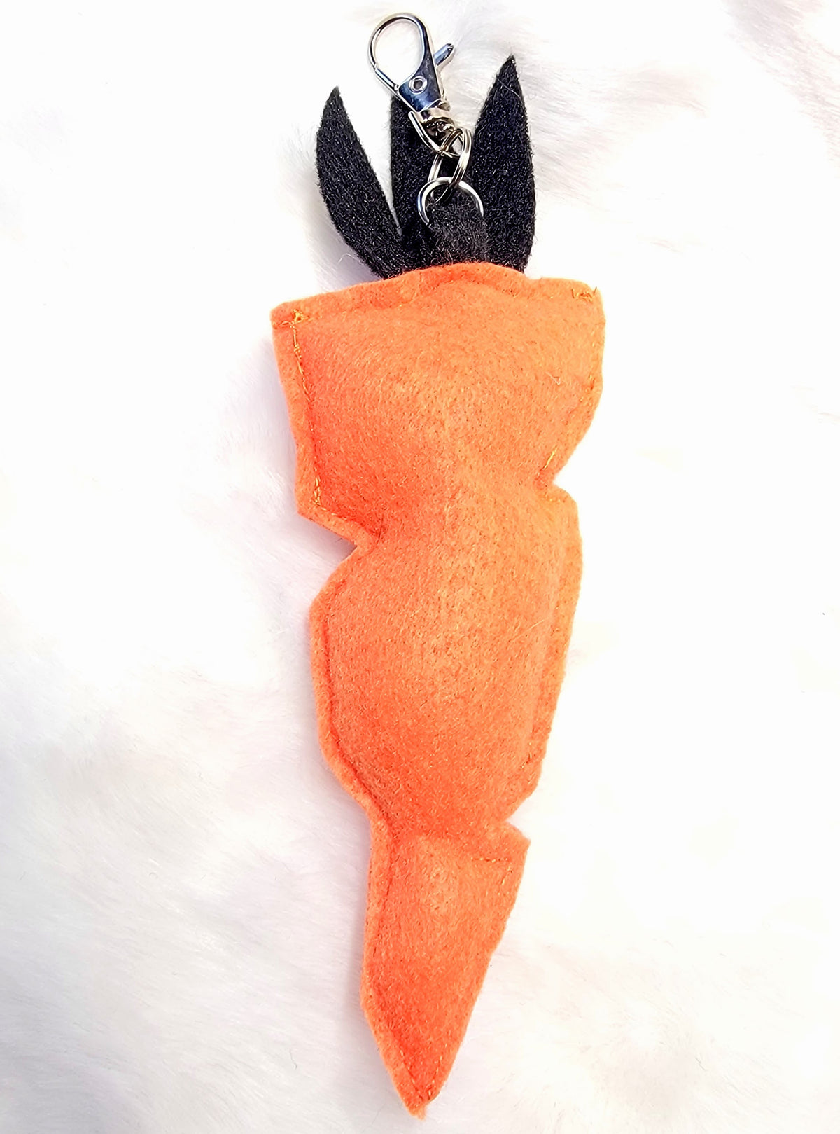 Creepy Carrot Creature – Handmade Plush or Plush Keychain / Bag Charm -  Ready to Ship