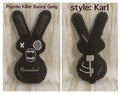 Psycho Killer Bunny Gang - Karl - He holds a sledgehammer behind his back. Made to order - Personalizable